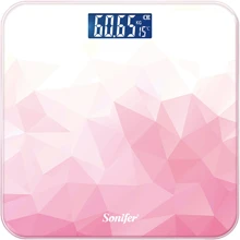Весы напольные Sonifer SF-1909 pink: Тип Электронные