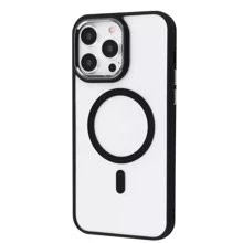 Чехол для iPhone WAVE Ardor Case with MagSafe Black for iPhone 14 Pro: Цвет черный
