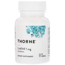 Thorne Research 5-MTHF 1 mg 60 Cap Метілфолат: Тип вітамін B