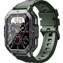 Смарт-часы Oukitel BT101 Green: Дисплей 2.02" (320x390)