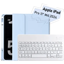 Аксесуар для iPad BeCover Case Smart Keyboard Light Blue для iPad Pro 11 2024 M4 (713000): Колір голубой