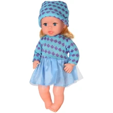 Детская кукла Яринка Bambi M 5602 на украинском языке (Голубое платье): Возраст от 3 лет