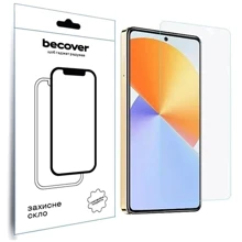 Аксесуар для смартфона BeCover Tempered Glass 3D Crystal Clear для Infinix Note 30 NFC (X6833B) (709727): Сумісність Infinix Note 30 NFC (X6833B)
