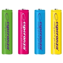 Esperanza AA 2000mAh NiMh 4шт (EZA108): Емкость 2000 мАч