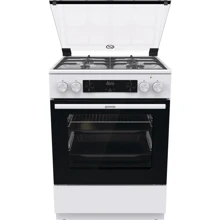 Плита комбінована Gorenje GKS6C70WF: Тип варильної поверхні газова