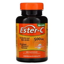 American Health Ester C 500 mg Витамин С 120 капсул: Тип Витамин C