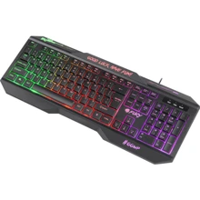 Клавиатура Fury Hellfire 2 LED Backlight Black (NFU-1586): Подключение проводное