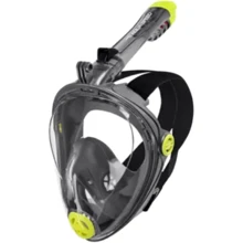Маска для дайвінгу Повнолицева маска Aqua Speed Spectra 2.0 9921 чорний, жовтий Уні L/XL (247-30): Призначення універсальні