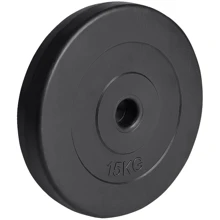 Блин для штанги и гантели Fit-On композитный 15 кг: Тип Литые (цельные)