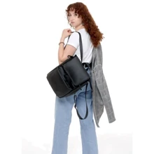 Женский рюкзак Sambag Loft MEN черный (22420001): Пол Женский