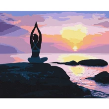 Картина по номерам Brushme Утренняя медитация 40x50 см (BS52165): Производитель Brushme