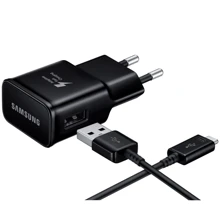 Зарядний пристрій Samsung USB Wall Charger 2A with Cable USB-C 15W Black (EP-TA20EBECGRU): Кабель в комплекті USB-C