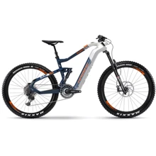 Электровелосипед HAIBIKE XDURO AllMtn 5.0 Carbon FLYON i630Wh 11 s. NX 27.5", рама М, бело-сине-оранжевый, 2020: Емкость батареи, ВтЧ 630