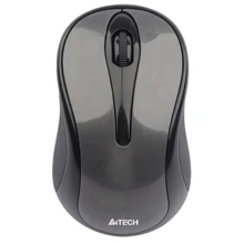 Мышь A4tech G3-280N Glossy grey: Интерфейс подключения Bluetooth + Wireless (радио интерфейс)