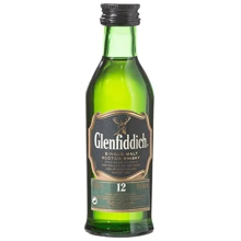 Виски Glenfiddich 12 Years Old 0.05л (DDSAT4P016): Объем, л 0.05