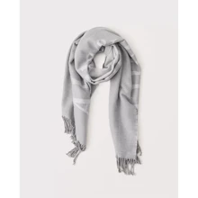 Жіночий палантин Abercrombie & Fitch сірий (AF8413W): Стать Женский