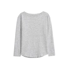 Лонгслів H & M 5883307 146-152 см світло-сірий: Тип Лонгсліви