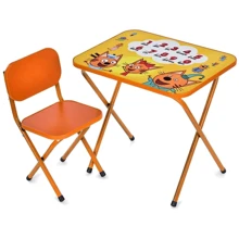 Столик детский Bambi M 5965-7 складной со стульчиком: Тип набор