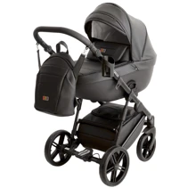 Универсальная коляска 2 в 1 Broco Miracle Black 9023-BMB-01, black, черный: Тип коляски Универсальная коляска (2-в-1)