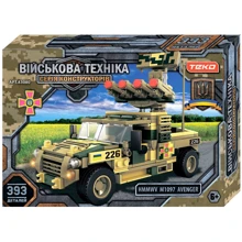 Конструктор Teko, Военная техника, зенитно-ракетный комплекс Эвенджер, 393 детали (83080): Производитель Teko