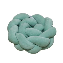 Бампер - косичка Twins 220 см Dirty Mint темный ментол (2020-K3-220-31): Производитель Twins