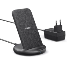 Зарядное устройство ANKER Wireless Charger PowerWave II 15W Black/Gray (А2529GF1/B2529GF1): Кабель в комплекте отсутствует