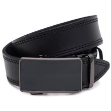 Чоловічий ремінь Borsa Leather чорний (125v1genav41-black): Стать Мужской