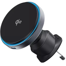Держатель Proove Car Holder Wireless Charger Titanium Circle Qi2 15W Gray (WHTC15010003): Производитель Proove