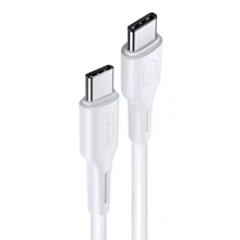 Кабель Usams Cable USB-C to USB-C PD 100W 1.2m White (US-SJ459): Тип USB-C - USB-C
