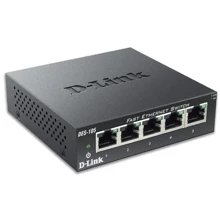 Мережевий комутатор D-Link DES-105/E: Порти только Fast Ethernet (10/100)