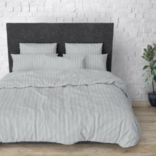 Комплект постельного белья SoundSleep Stripy Grey бязь двуспальный евро (93949118): Материал бязь