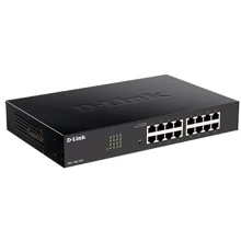 Сетевой коммутатор D-Link DGS-1100-16V2: Порты только Gigabit Ethernet (10/100/1000)