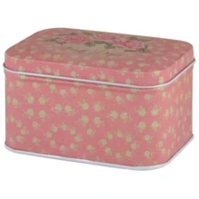 Банка для чая и кофе Olens Розовый узор 100 г (7285-11/D): Тип один предмет
