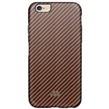 Чехол для iPhone Evutec Karbon SL Brewster Black/Brown (AP-006-SI-K06) for iPhone 6/6S: Цвет коричневый