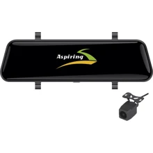 Дзеркало-накладка заднього виду з 4K реєстратором Aspiring MAXI 4 SpeedCam: Кут огляду, градусів 170