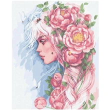 Картина за номерами Ідейка Розквітаюча душа ©lesya_nedzelska_art 40х50 см (KHO4954): Виробник Идейка