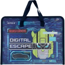 Папка-портфель на молнии Kite Transformers 1 отделение A4 (tf22-202): Тип Портфель