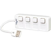 Аксессуар для накопителя Frime 4хUSB2.0 Hub White (FH-20011): Тип аксессуара USB Hub