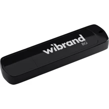 USB-флешка Wibrand 8Gb Grizzly USB 2.0 Black (WI2.0/GR8P3B): Стандарт USB USB 2.0