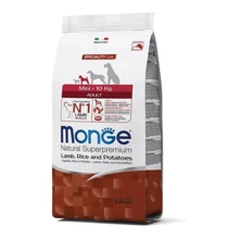 Сухой корм Monge Dog Mini Adult для взрослых собак маленьких пород с ягненком, рисом и картофелем 2.5 кг (70011549): Тип Сухой корм