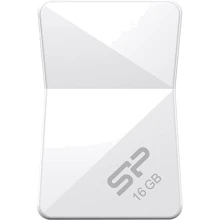USB-флешка Silicon Power 16GB Touch T08 White (SP016GBUF2T08V1W): Стандарт USB USB 2.0