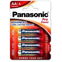 Panasonic AA bat Alkaline 4шт Pro Power (LR6XEG/4BP): undefined undefined