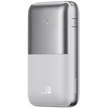 Зовнішній акумулятор Baseus Power Bank 20000mAh Bipow Pro Digital Display PD 22.5W White (PPBD040302) Зовнішній акумулятор Baseus Power Bank 20000mAh Bipow Pro Digital Display PD 22.5W White (PPBD040302)