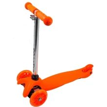 Самокат Maraton Scooter 95 (Оранжевый): Количество колес 3