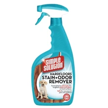 Средство Simple Solution HARDFLOORS STAIN+ODOR REMOVER для нейтрализации запахов и удаления стойких пятен с жестких поверхностей от жизнедеятельности домашних животных 945 мл (ss11041): undefined undefined