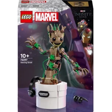 Конструктор LEGO Marvel Танцующий Грут (76297): Количество деталей, шт. 459
