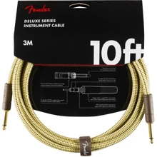 Кабель инструментальный Fender Cable Deluxe Series 10' Tweed: Производитель Fender
