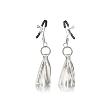 Затискачі для сосків CalExotics Playful Tassels Nipple Clamps з пензликами, сріблястий: Виробник California Exotic Novelties