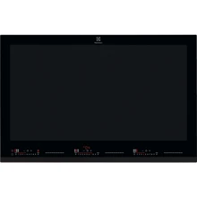 Варочная поверхность Electrolux EIV87675: Расположение панели спереди