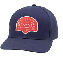 Мужская бейсболка Simms Big Sky Country Cap Admiral синяя (13007-404-00): Производитель Simms